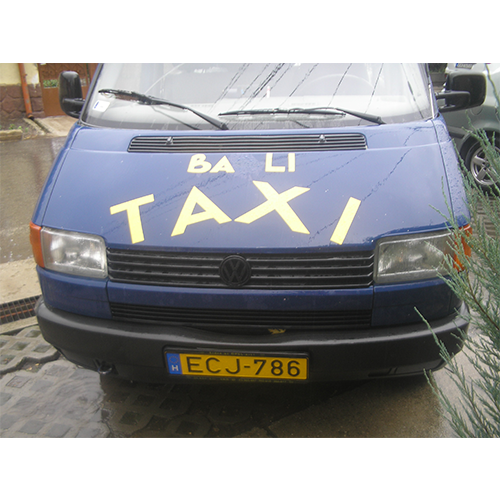 Bali taxi, taxirendelés, reptéri transfer, Monor, Gyömrő